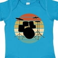 thumbnail image 4 of Inktastic Drum Set Retro Drummer Sunset Boys or Girls Baby Bodysuit, 4 of 5