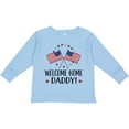 thumbnail image 3 of Inktastic Military Homecoming Welcome Home Daddy Boys or Girls Long Sleeve Toddler T-Shirt, 3 of 5