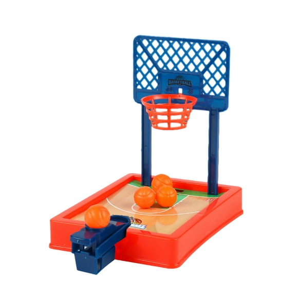 Jeu de Société d'Été Chaud, Mini Machine à Tir de Basketball, Jeux de Sport Interactifs pour Enfants et Adultes, Cramoisi