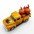 thumbnail image 3 of Metal Pickup Truck Fall Decors with Pumpkin Accent For Tiered Tray Decoration, 3 of 14