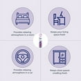thumbnail image 3 of Odonil Air Freshener Spray for Home and Office - Lavender Mist and Jasmine Fresh (Pack of 2, 220ml each) | Long-lasting Fragrance, 3 of 5