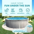 thumbnail image 6 of Aquarian Phoenix 21 Foot x 52 Inch Above Ground Pool Kit with Pump & Ladder, 6 of 13