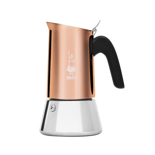 Cafetera Bialetti New Venus Induction 4 tazas 170 ml plateada