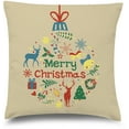 thumbnail image 1 of Awkward Styles Christmas Pillow Covers Christmas Decorative Pillow Merry Xmas Throw Cushion Case, 1 of 2