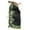 Black and green Floral, variant on Hilason Pro Rodeo Bull Riding Chaps Western Leather kid Green Silver Fringes