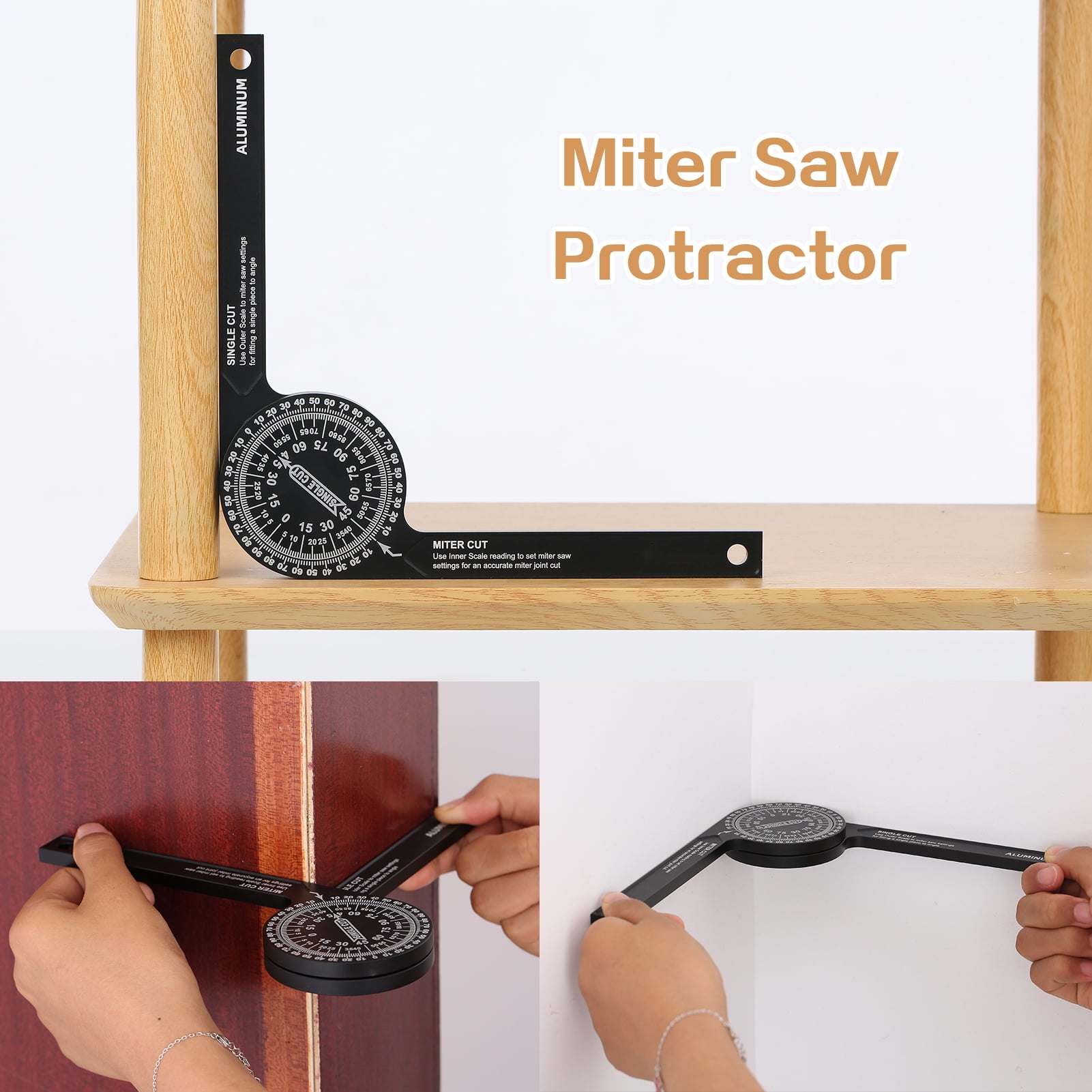 Saker Miter Saw Protractor 7-Inch 