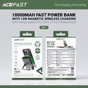 ACEFAST Power Bank M17 10000mAh PD22.5W Magnetic with Built-in Stand