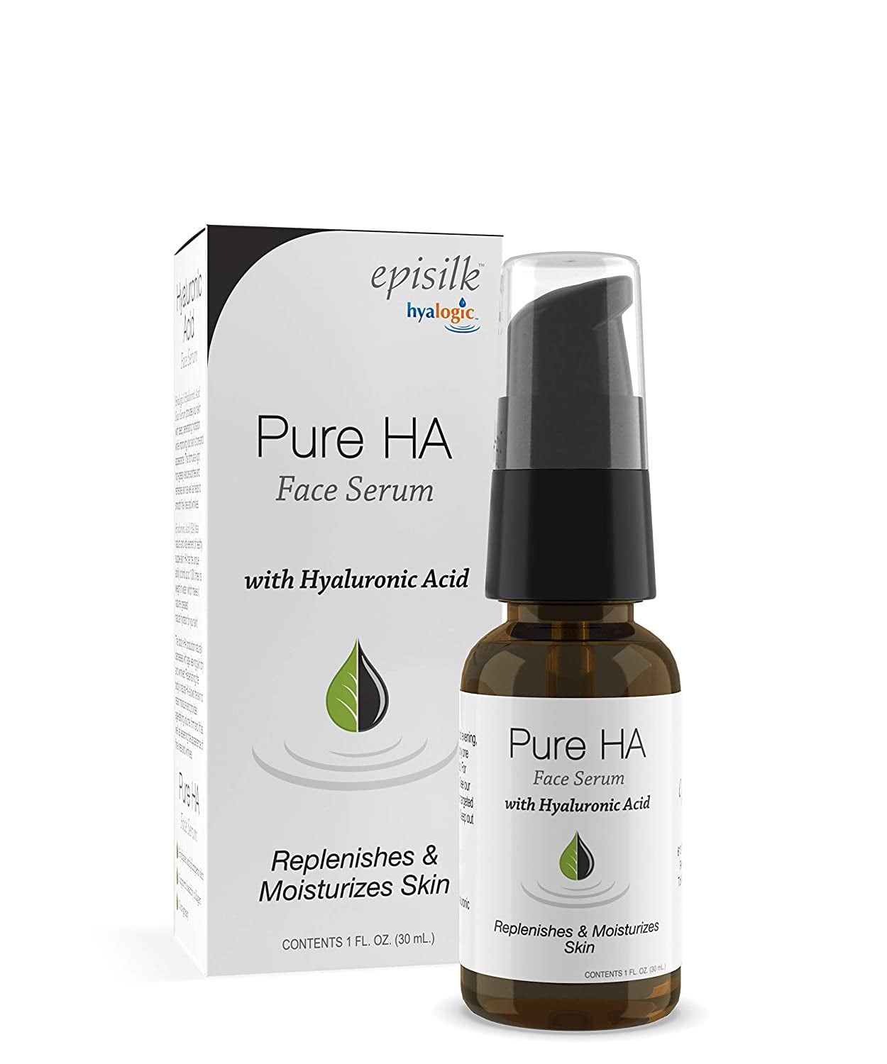 Pure Hyaluronic Acid Serum for Face Hyalogic Natural HA Face Serum
