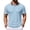Light Blue, variant on Men's Ice Silk Polo Shirts - Ultra Cooling Lightweight Breathable Ice Silk Fabric Casual Short Sleeve for Summer Daily, Work and Golf,Blue,S