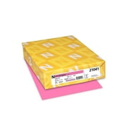Astrobrights Cover Paper 65 lbs 8.5" x 11" Pulsar Pink 495484