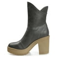thumbnail image 2 of Journee Womens Jaquie Round Toe Platform High Ankle Booties, 2 of 8