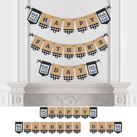 My Dad Is Rad Father S Day Bunting Banner Father S Day Party