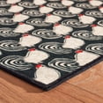 thumbnail image 5 of Dash & Albert Cockadoodledoo Machine Washable Rug, 5' x 8', Multi, 5 of 7