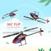 WLtoys XK K130 RC Helicopter 2.4G 6CH Brushless 3D6G Flybarless Compatible with FUTABA S-FHSS Stunt Helicopter RTF Toy