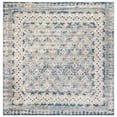 thumbnail image 2 of SAFAVIEH Brentwood Dory Geometric Area Rug, Light Gray/Blue, 3' x 3' Square, 2 of 11