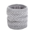 thumbnail image 1 of Calentador de cuello de invierno Bufanda térmica con forro polar Bufanda circular de punto gruesa unisex Cuello cálido de invierno para hombres y mujeres Polaina deportiva para el cuello Mascarilla, 1 of 5