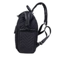 thumbnail image 2 of Mochila Pañalera para Bebé Color Negro - Bolsa de Almacenaje 100% Algodón para artículos de bebés: pañales, ropa y biberones, 2 of 4