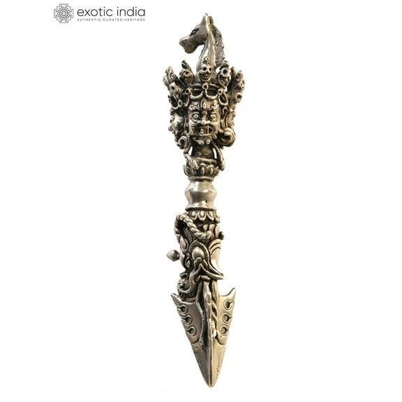 Hayagriva Phurpa in Copper (Made in Nepal) - Copper Statue