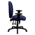 thumbnail image 2 of Scranton & Co High Back Multi-Functional Office Chair in Navy, 2 of 2