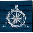 thumbnail image 1 of Compass on Blue Wood by Lanie Loreth, Canvas Wall Art, 1 of 1