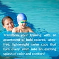 thumbnail image 3 of Sporti Jr. Clownfish Silicone Swim Cap, Fun Fin, Latex-Free, Child Sized, 3 of 4