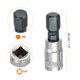 thumbnail image 2 of Uxcell Hex Bit Socket de 1/4" de transmisión H8 de acero S2, adaptador de socket hexagonal para tornillos y taladros, para reparación de tuercas y pernos de eje en casa y automóvil., 2 of 7