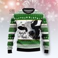 thumbnail image 1 of 3D Printed Animal Christmas Pattern Ugly Sweater Men's Casual Winter Pullover Thick Polyester, 1 of 10