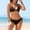 Black, variant on Women Swim Suit Bikini Tops and Bottoms Boho Bikini Bathing Suits for Women Bathing Suits Bathing Suit Women's Bikini Swimsuits V Neck Bikini Top Purple L