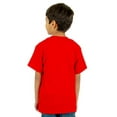thumbnail image 2 of Youth 6 oz., Active Short-Sleeve T-Shirt - RED - M, 2 of 2
