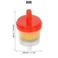 thumbnail image 3 of 10 Uds filtros de combustible universales rojo amarillo reemplazo de filtro de línea de combustible de Gas de motor para motocicleta ATV Dirt Bike, 3 of 6