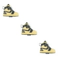 thumbnail image 3 of Justharion Mode pour Club de Golf Couvre-Chef en PU en Forme de Putter pour Espadrilles en Cuir Noir Jaune 16 x 12cm 3Ensemble, 3 of 6