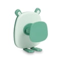 thumbnail image 3 of Soporte de cepillo de dientes eléctrico Montado en la pared Savo de espacio de dibujos animados lindo autoadhesivo Rack Punch Organizador libre Soporte Green Green Advancent HA028341-01B, 3 of 7