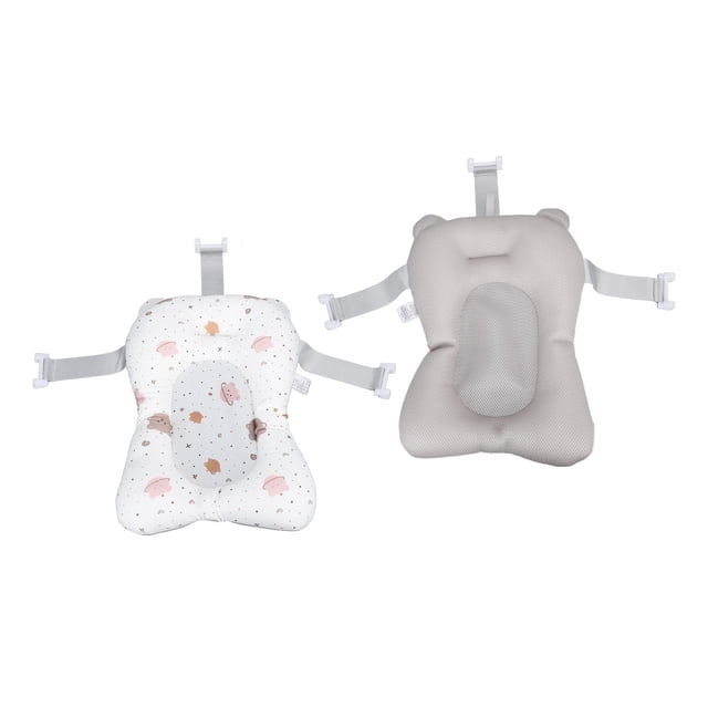 Almohadilla Para Baño De Bebé, Bañera De Malla De Aire, Bañera, Soporte De Almohada Flotante Patrón De Osos Lindo Para El Baño