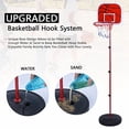 thumbnail image 3 of Canasta De Basquetbol Para Niños, Canasta Y Tablero De Baloncesto Portátil Meta De Baloncesto Con Soporte Y Base Estable 63-150cm Regulable, Para Jugar En Interiores Y Exteriores, 3 of 7