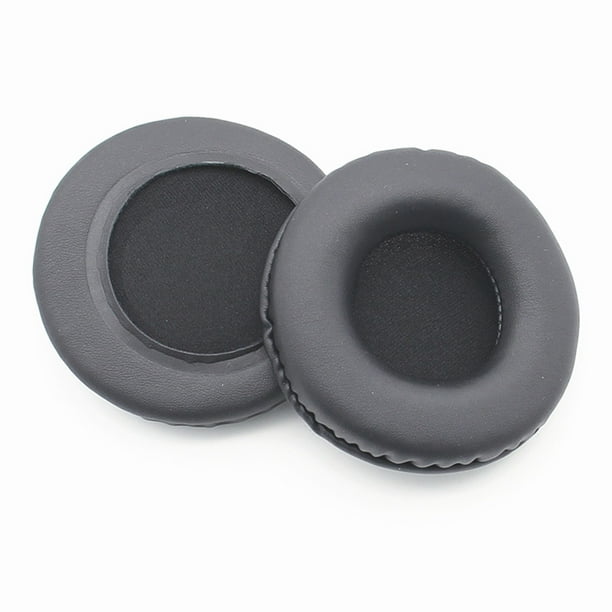 Tholdsy Almohadillas para los oídos, cojines, auriculares de malla transpirable, accesorios para auriculares, reemplazo de la cubierta para Skullcandy Relojes inteligentes Negro