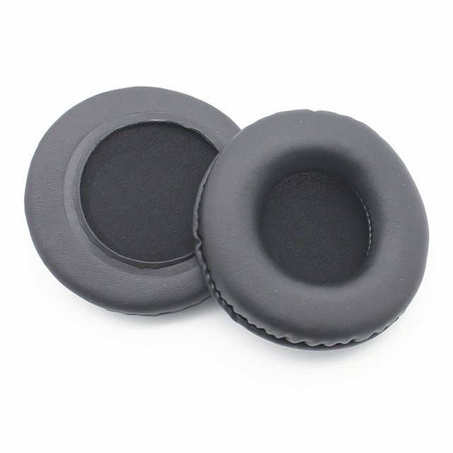 Inteprter Almohadillas para los oídos, cojines, auriculares de malla transpirable, accesorios para auriculares, reemplazo de la cubierta para Skullcandy Relojes inteligentes Negro