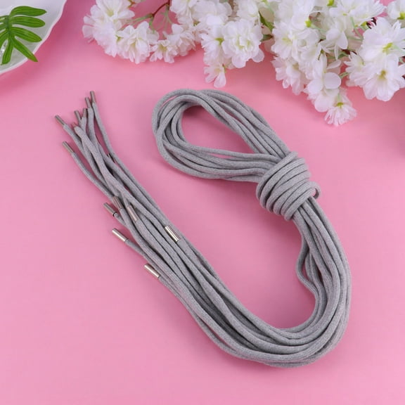 RENACLIPY Gym Shorts String Replacement Drawstrings Cords for Men Grey Durable Travel 10Pcs