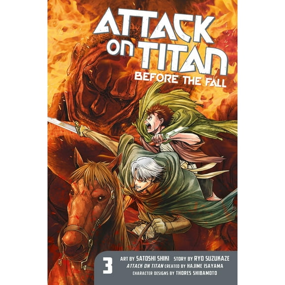Pre-Owned Attack on Titan: Before the Fall 3 (Paperback) 1612629148 9781612629148