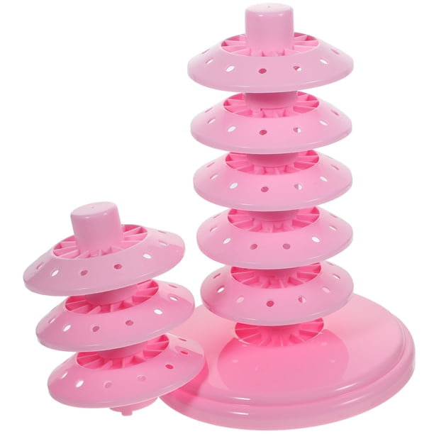 Soporte para paletas de pastel, soporte para paletas con múltiples agujeros, soporte de exhibición para paletas, soporte de secado para paletas