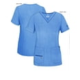 thumbnail image 5 of Adar Pro Scrubs For Women - Elevated V-Neck Scrub Top, 5 of 7