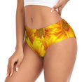 thumbnail image 2 of Balery 3D Sunflowers Ropa Interior de Algodón para Mujer con Dibujo – Braguitas Cómodas y Elásticas, Estilo Clásico-Small, 2 of 6