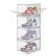 thumbnail image 2 of AG Box, Set de 4 Cajas de Zapatos Apilables Modelo Payton, Transparente, 2 of 6