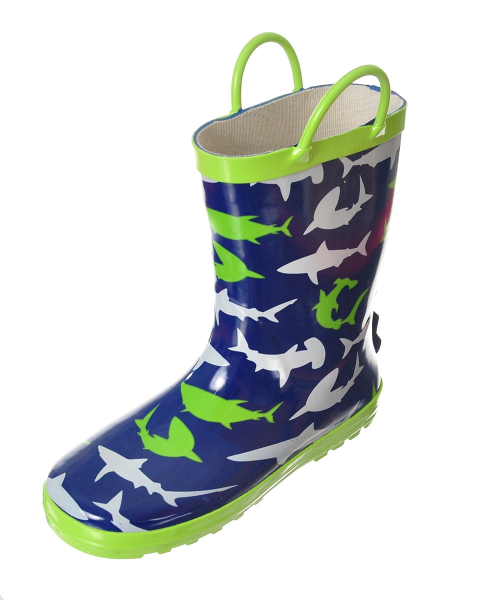 shark rain boots for toddlers