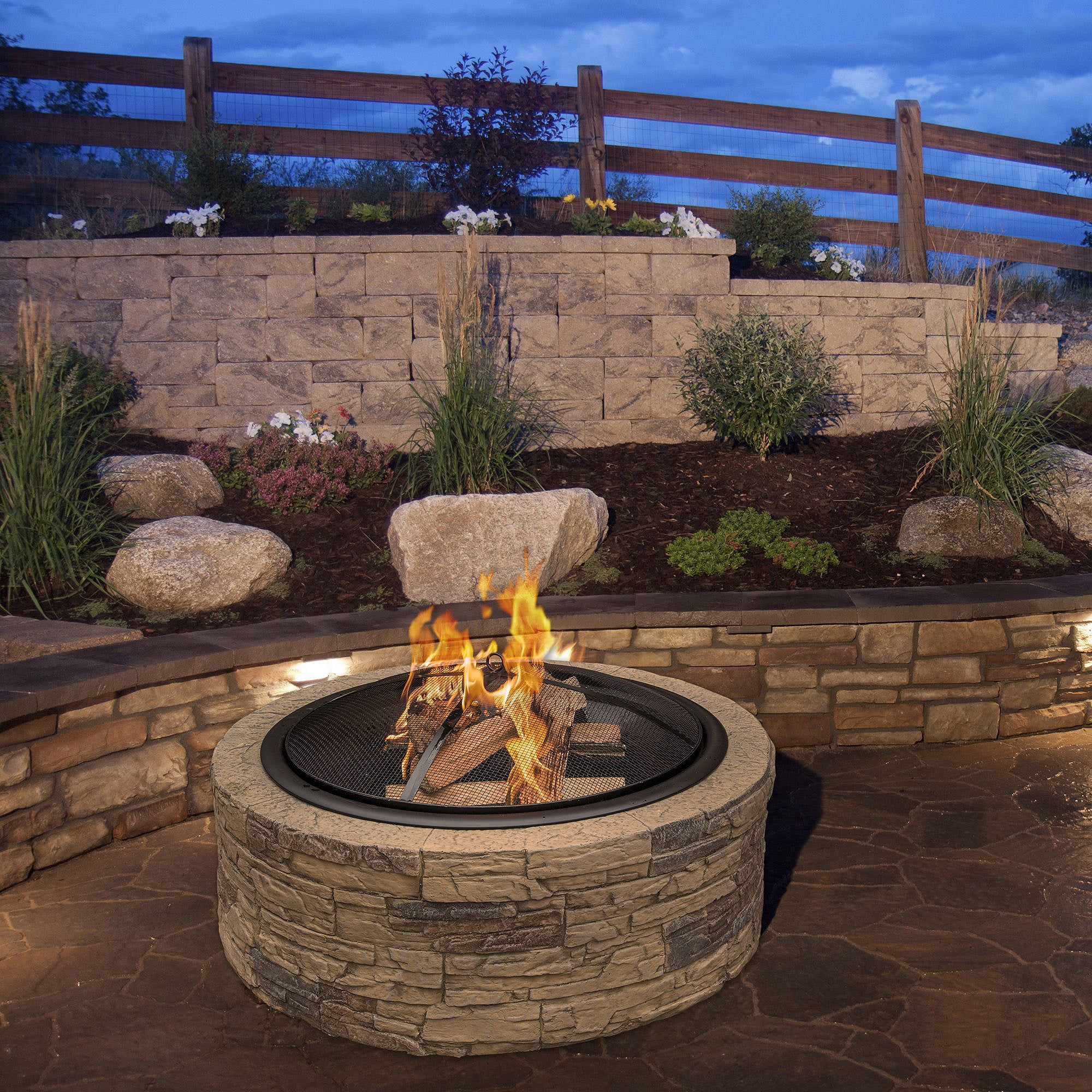 Outdoor Cooking Eating Sun Joe Replacement Fire Pit Bowl Home