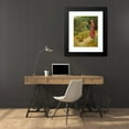 thumbnail image 4 of Childe Hassam 20x24 Black Modern Framed Museum Art Print Titled - Woman Cutting Roses in a Garden, 4 of 5