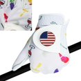 thumbnail image 4 of FINGER TEN Golf Gloves Women Right Handed Golfer Left Hand with Ball Marker USA Flag Ladies Breathable Soft All Weather Grip Printed Pattern Size XS S M L XL, 4 of 6