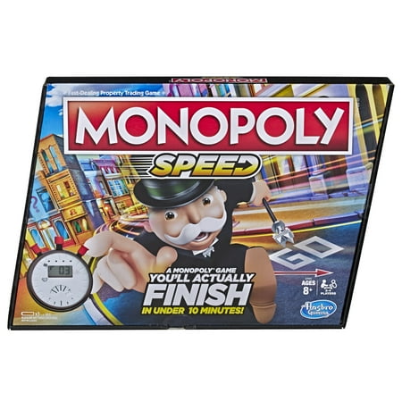 Monopoly Speed Board Game, Play Monopoly in Under 10 (Best Board Games To Take Camping)