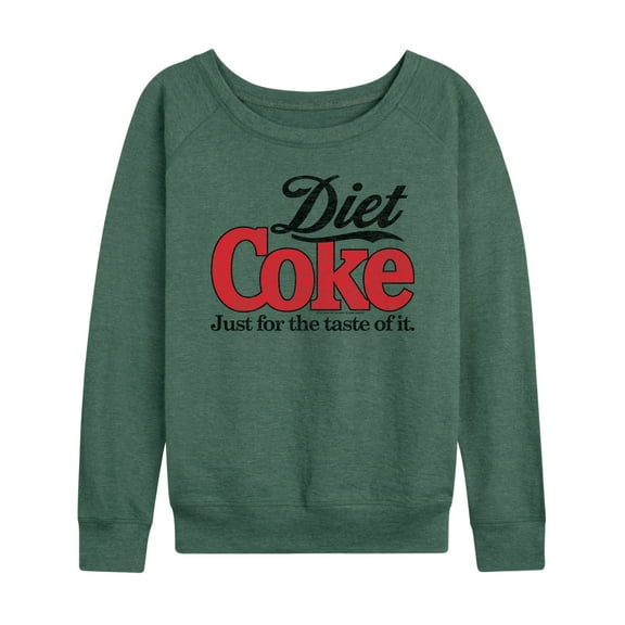Diet Coke - Retro Logo - Women's Lightweight French Terry Long Sleeve Shirt