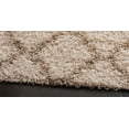 thumbnail image 4 of SAFAVIEH Daley Geometric Plush Shag Area Rug, Ivory/Beige, 2'3" x 4', 4 of 5