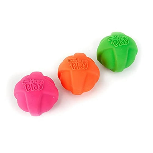 Hartz Dura Play - Pelota Chirriante Perfumada Para Perros De Razas Pequeñas, Paquete De 3